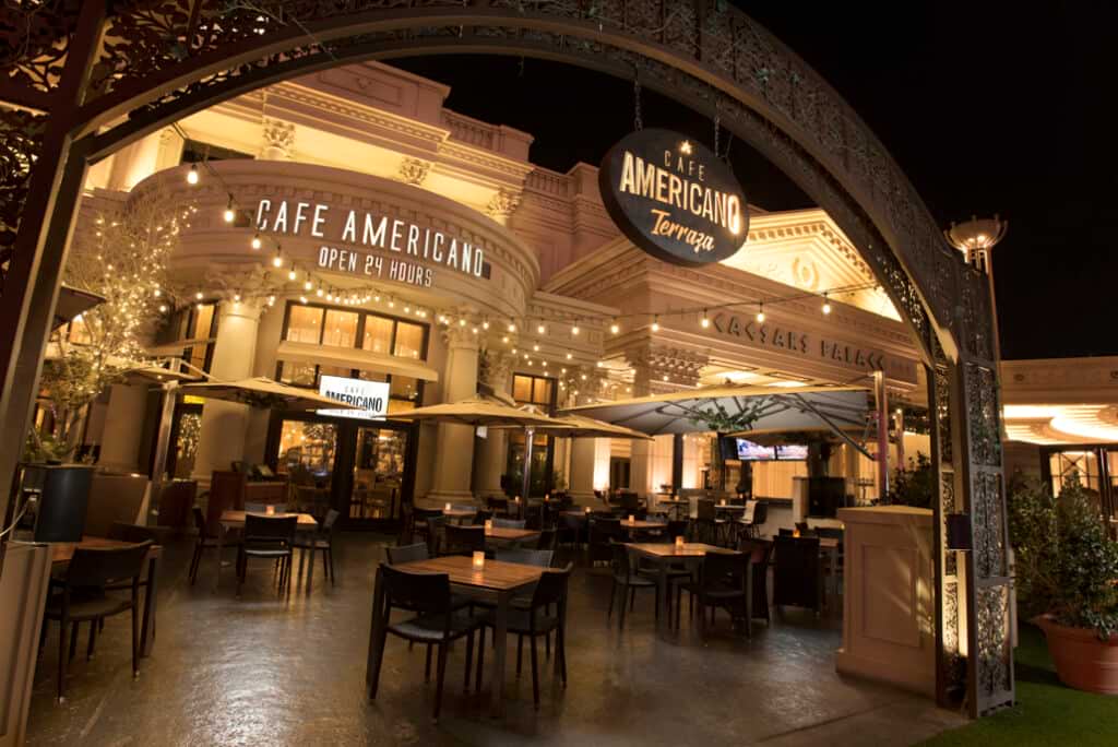 Specials & Promotions at Café Americano Las Vegas